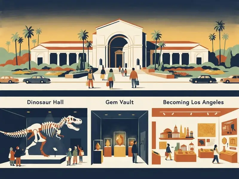 Illustration: Natural History Museum free hours for L.A. County residents