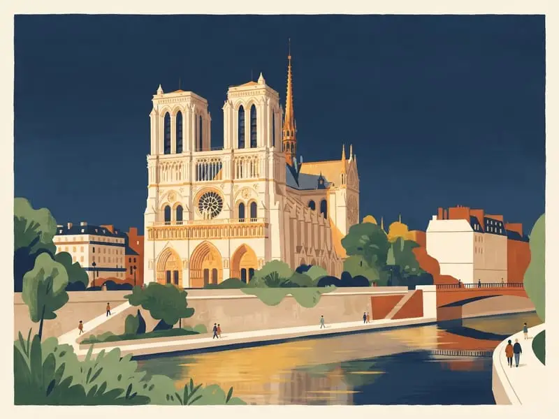 Illustration: Notre-Dame Cathedral