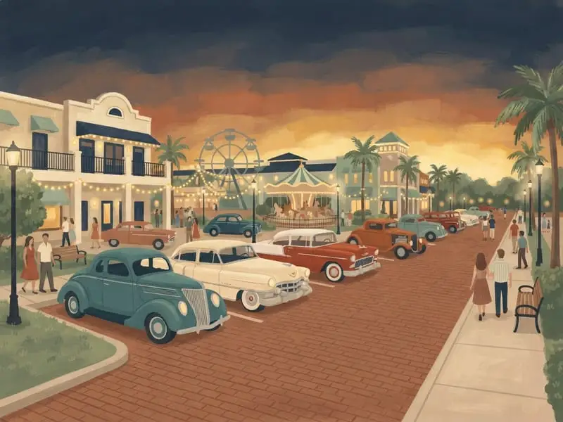 Illustration: Old Town car shows