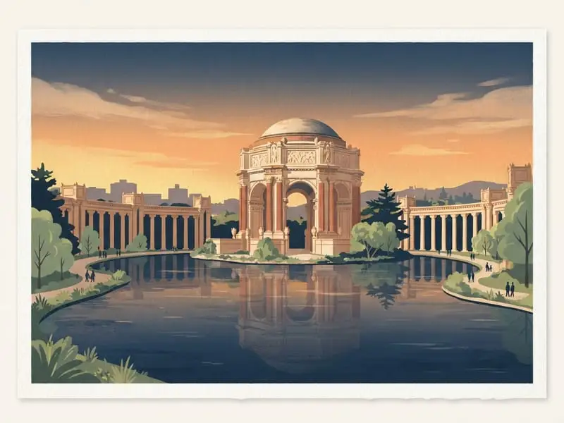 Illustration: Palace of Fine Arts