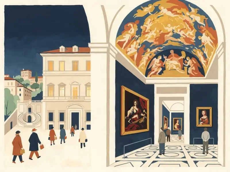 Illustration : Palazzo Barberini (premier dimanche)