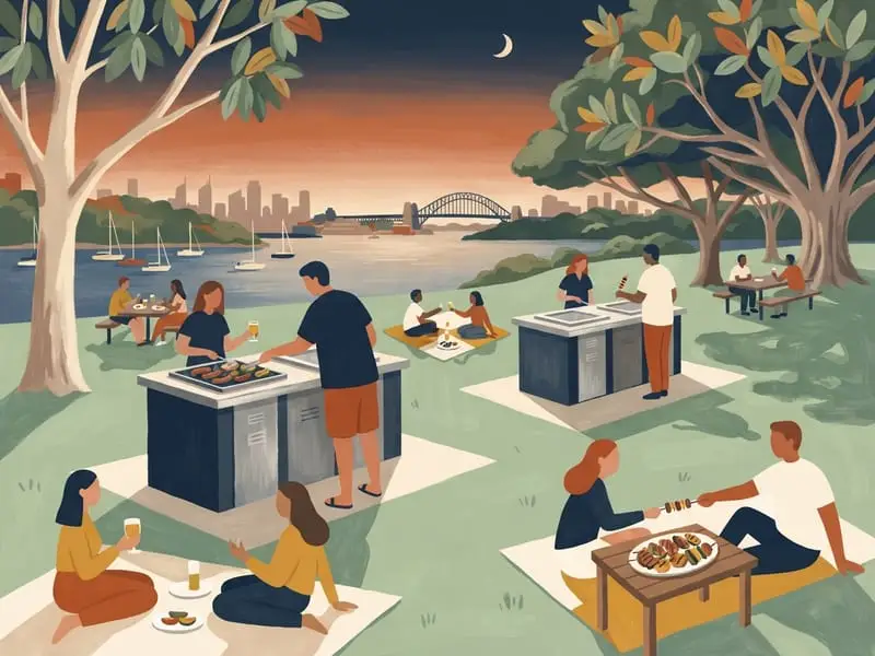 Illustration : Barbecues publics dans les parcs