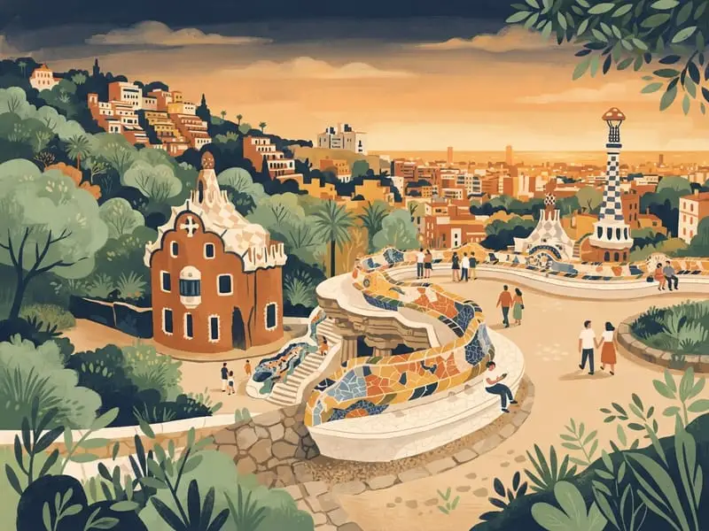 Illustration : Parc Güell