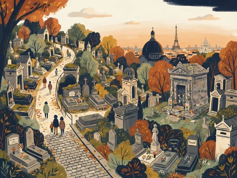 Illustration: Père Lachaise Cemetery