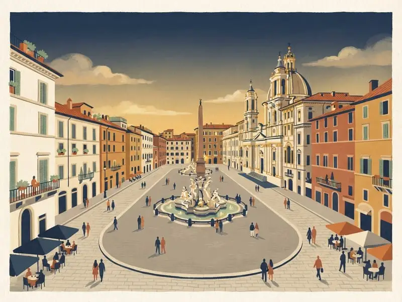 Illustration : Piazza Navona
