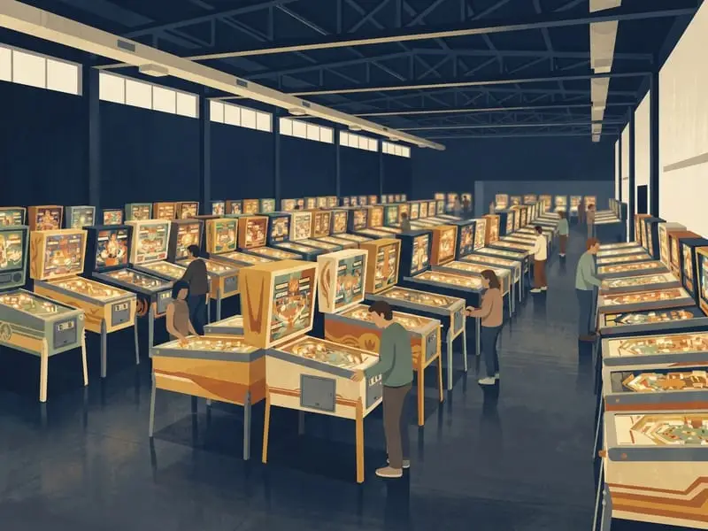 Illustration: Pinball Hall of Fame