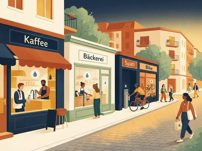 Illustration: Refill stations for tap water
