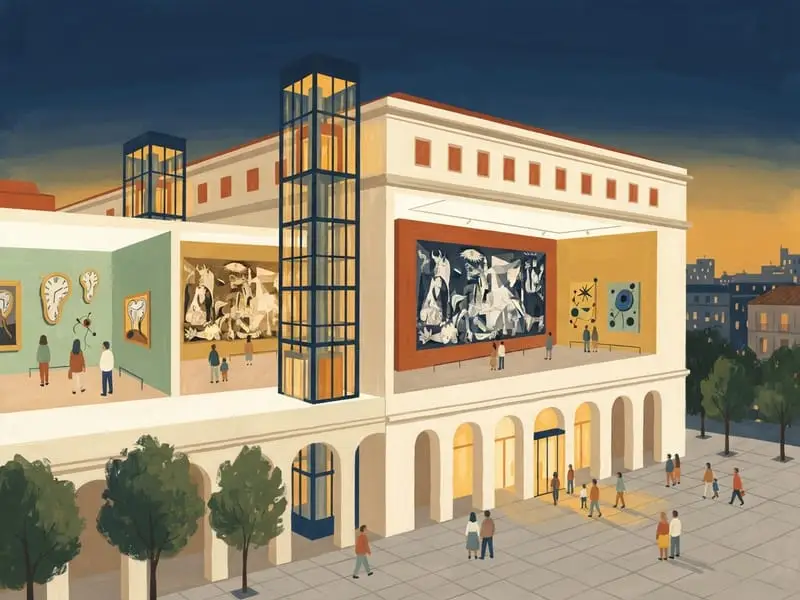 Ilustración: Museo Reina Sofía (tardes gratuitas)