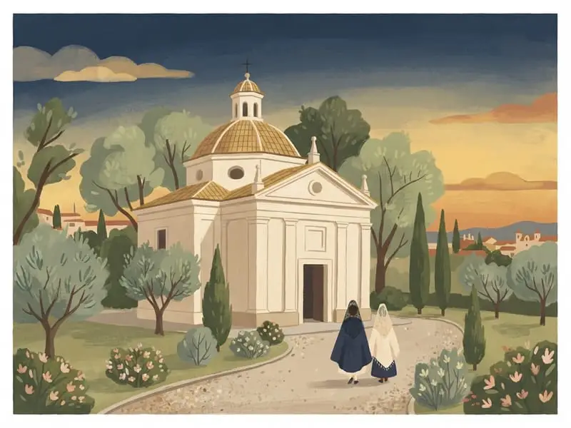 Ilustración: Ermita de San Antonio de la Florida