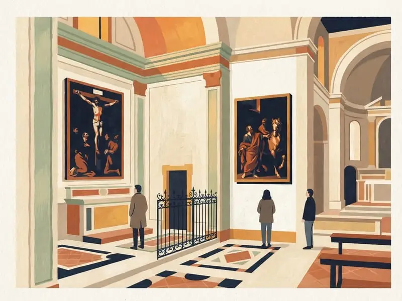 Illustration : Santa Maria del Popolo (Caravage)