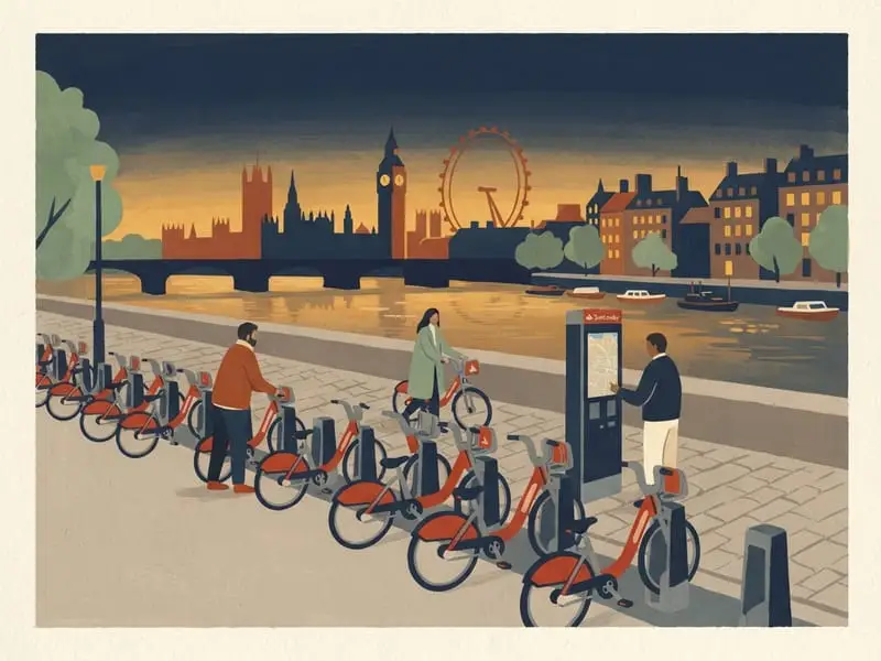 Illustrazione: Santander Cycles