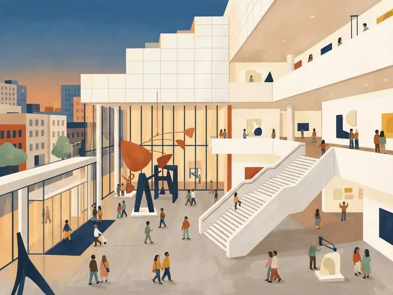 Illustration: SFMOMA free public galleries