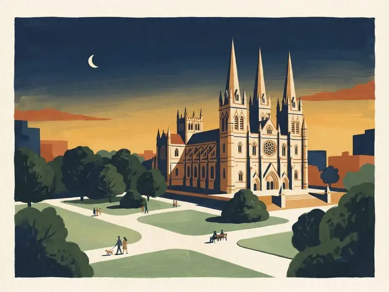 Illustration : St Mary's Cathedral