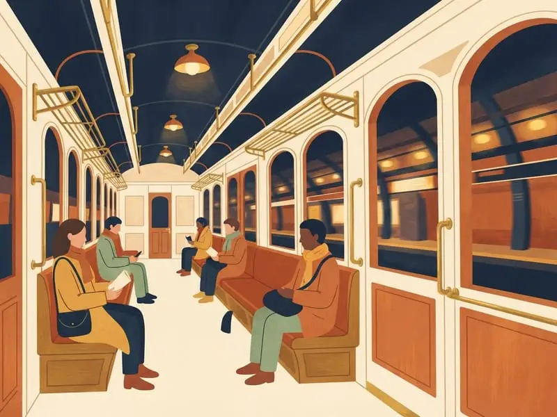 Illustration: A ride on Subte Line A
