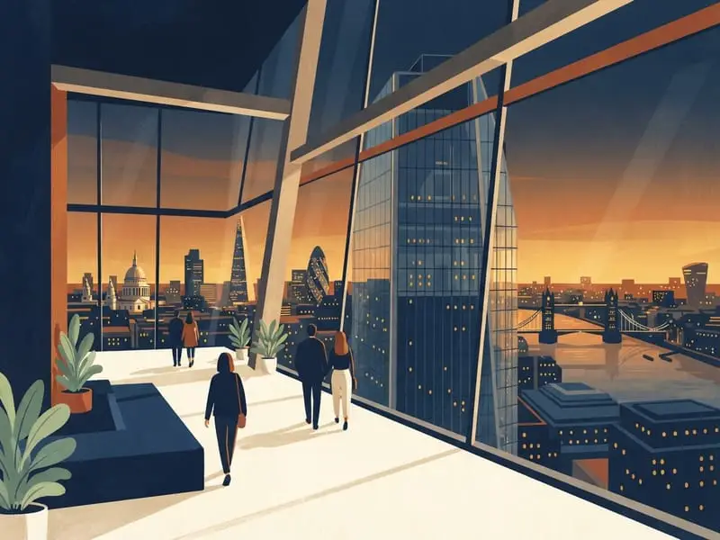 Illustrazione: The Lookout at 8 Bishopsgate