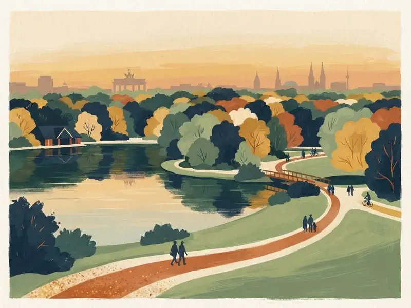 Illustration: Großer Tiergarten