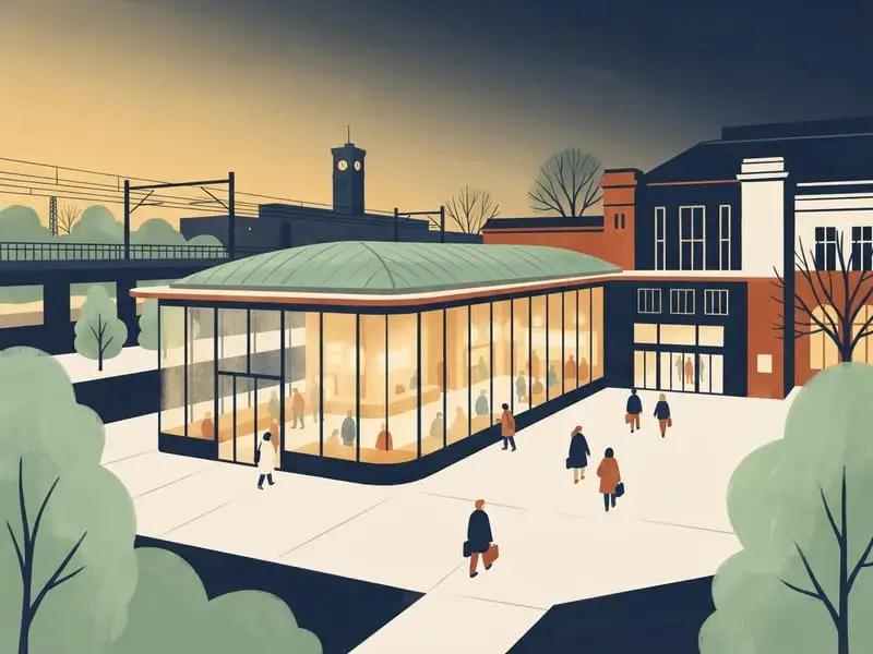 Illustration: Tränenpalast (Palace of Tears)