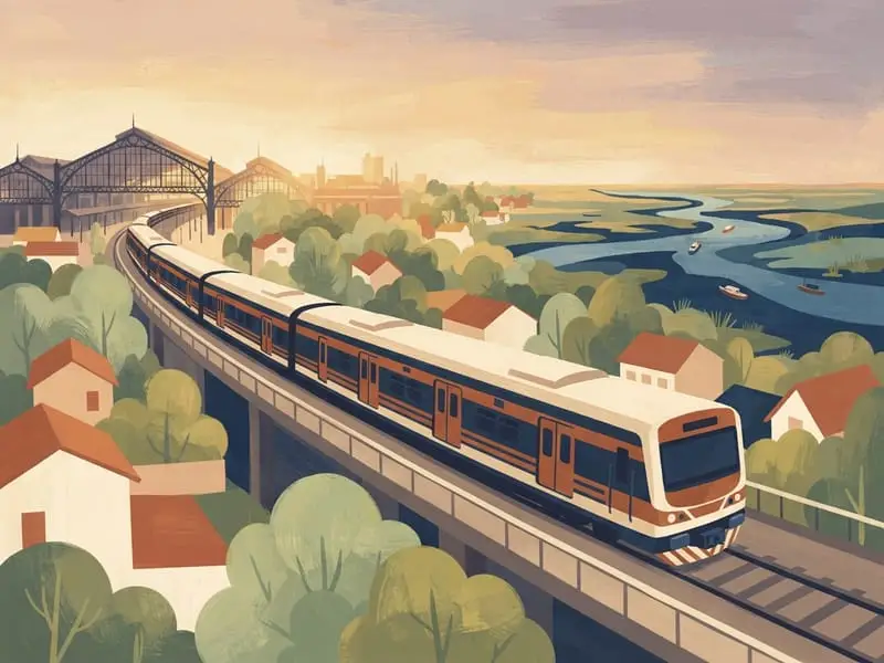 Illustration: Mitre train to Tigre
