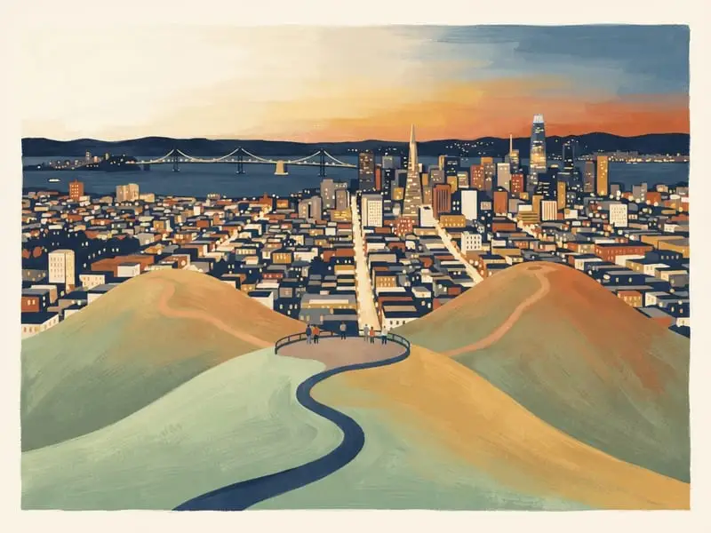 Illustration: Twin Peaks