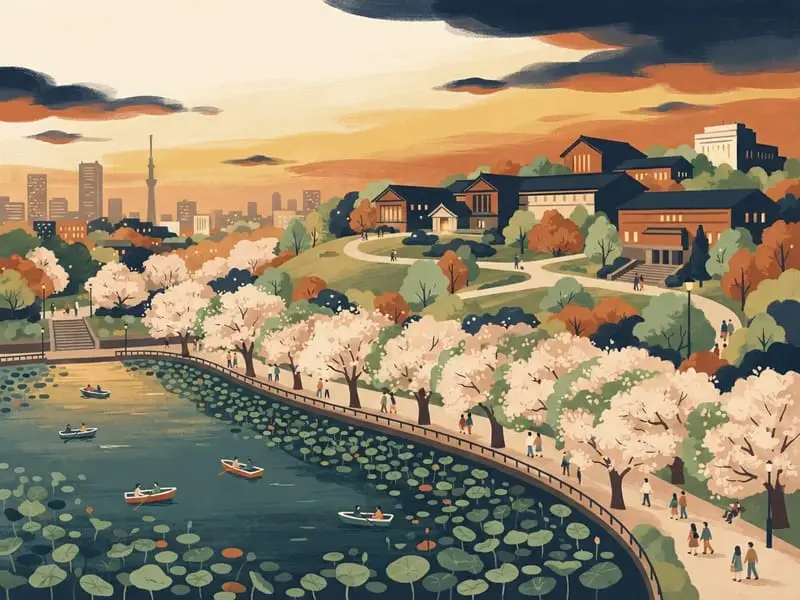 Ilustración: Parque Ueno