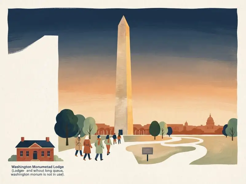 Ilustración: Entrada anticipada al Washington Monument