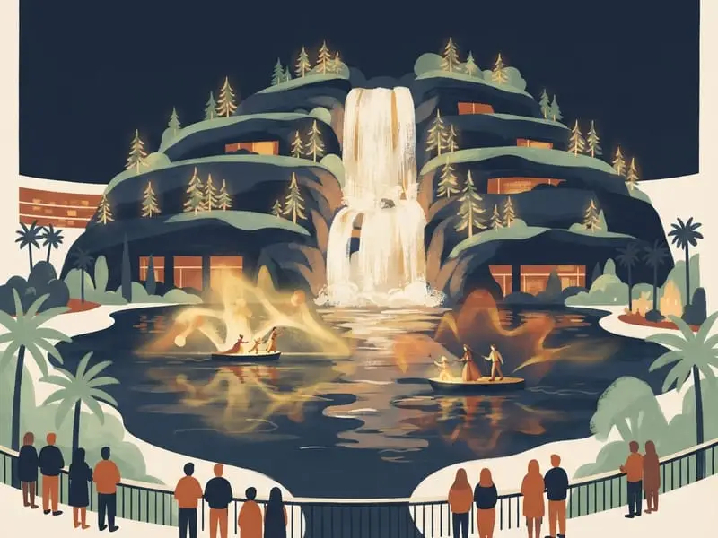 Illustration: Lake of Dreams at Wynn